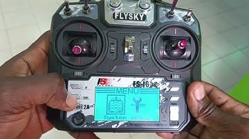 How to reverse channels of FLYSKY i6x Radio transmitter