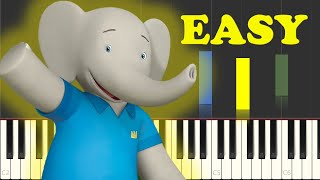 Babar And The Adventures Of Badou Theme Song Piano Tutorial