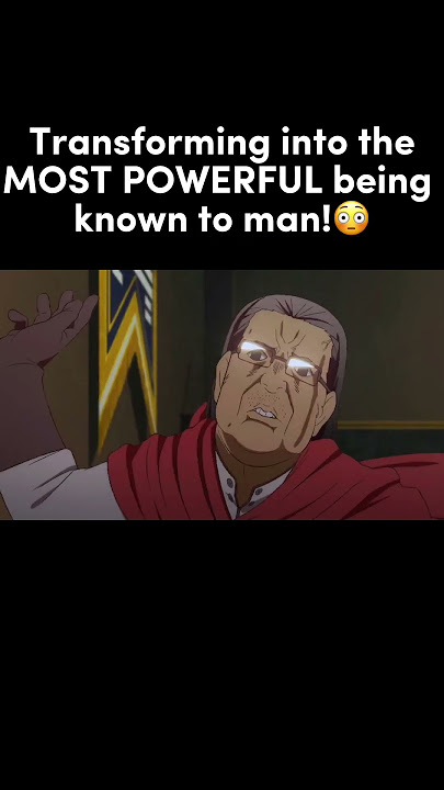 Transforming into the Most POWERFUL BEING known to man!😳 | Isekai Ojisan #anime #shorts
