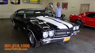 1970 Chevrolet Chevelle SS396 for sale with test drive, driving sounds, and walk through video