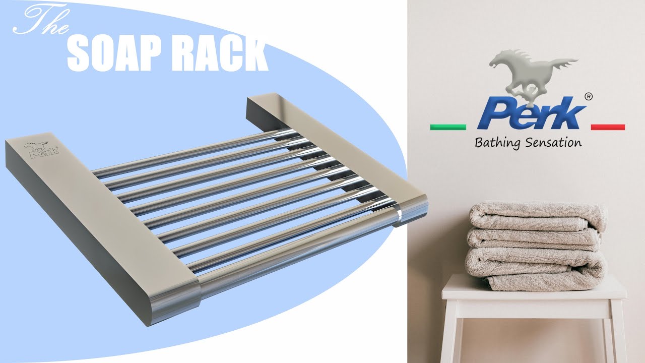 Perk Rack Soap Rack by Perk Bathing Sensation – Stylish & Functional Bathroom ...
