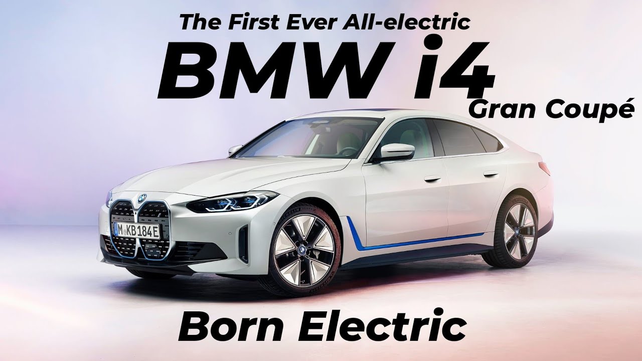 The first ever all-electric BMW i4 - Born Electric