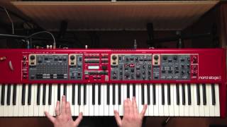 Nord Stage 2 Demo - Take On Me