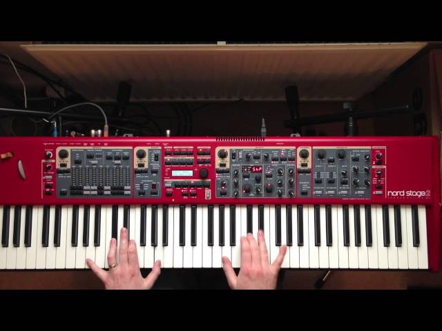 Nord Stage 2 Demo - Take On Me class=