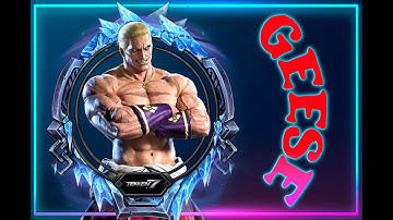 Geese Howard Move List (Command List) | Tekken 7 Season 5 (Patch 5.01) | 4K 60 FPS 2022