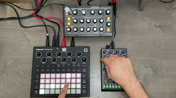 FaderFox UC4 + Circuit tracks - Not a tutorial