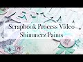 Scrapbook Process Video -  April 2021 Color Kitz | Brianna Lepper * Mixed Media Scrapbooking*