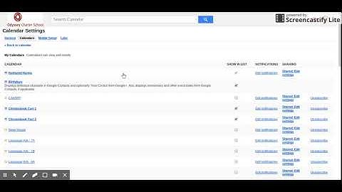 Making Your Google Calendar Public for Your Website