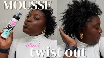 DEFINED Twist-out using the Doux Foaming Mousse | Less Drying time + Separating Technique