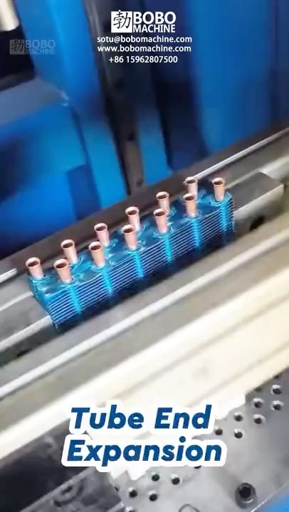 Coil Tube Vertical Expander Machine - YouTube
