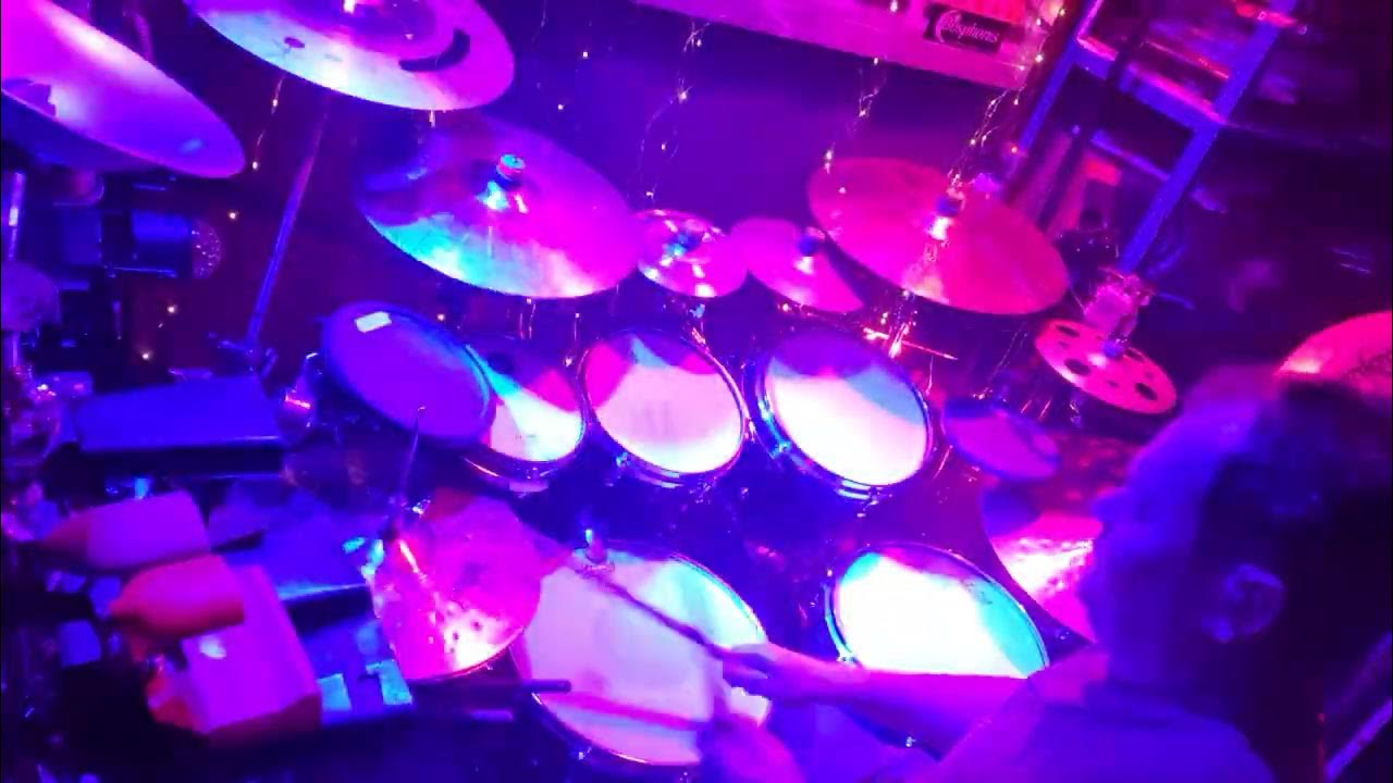 Lights go out in Paradise Generation radio drum cover. YouTube