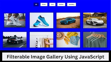 Responsive Filterable Image Gallery in HTML CSS & JavaScript || Ms. Web Developer👩‍💻