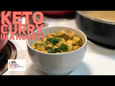 Keto Low Carb Curry Chicken