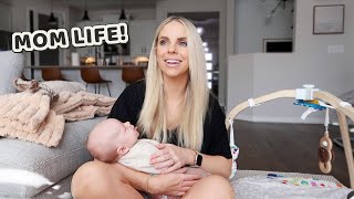 DAY IN MY LIFE AS A MOM OF 2 / Get Ready With Me, Yummy Breakfast & Mom Life