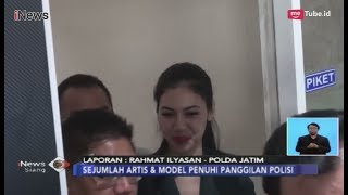 Panggil 8 Model Dan Artis, Hanya Della Perez Yang Penuhi Panggilan Polda Jatim - Inews Siang 0702