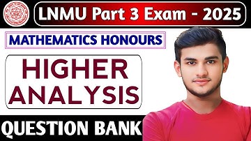 🔥Prove that every bounded Constant function on [a,b] is R-integrable | Lnmu Part 3 Maths Honours pyq
