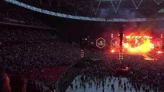 Coldplay Wembley - Fix You 19/6/16