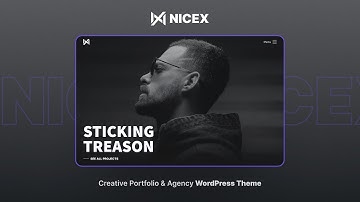 Nicex - Creative Portfolio Theme | Import Demo Content