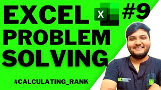 Excel Problem Solving 9 | Interview Questions Analytics | Ashutosh Kumar