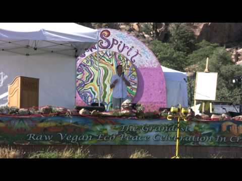 Ken Rohla on EMF Protection at Prescott, AZ Raw Spirit Festival '09 (2 of 6)