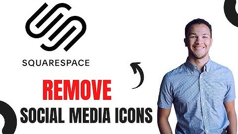 How to Remove Social Media Icons in Squarespace (EASY!)
