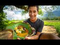 Sri Lankan Village Food 🇱🇰 FARMER'S LOTUS LEAF LUNCH + UNIQUE New Year Food in Sri Lanka!!