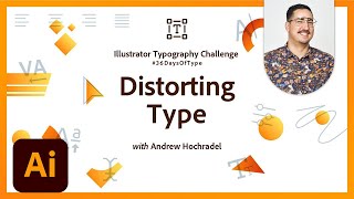 Distorting Type | Illustrator Typography Challenge | Adobe Creative Cloud screenshot 4