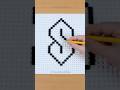 Drawing Iconic S Symbol with LEGO Pencil ✏️