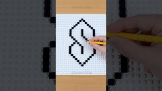 Drawing Iconic S Symbol with LEGO Pencil ✏️