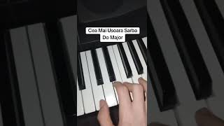 Cea mai usoara sarba do major #romania #piano #music #cover #acordeon