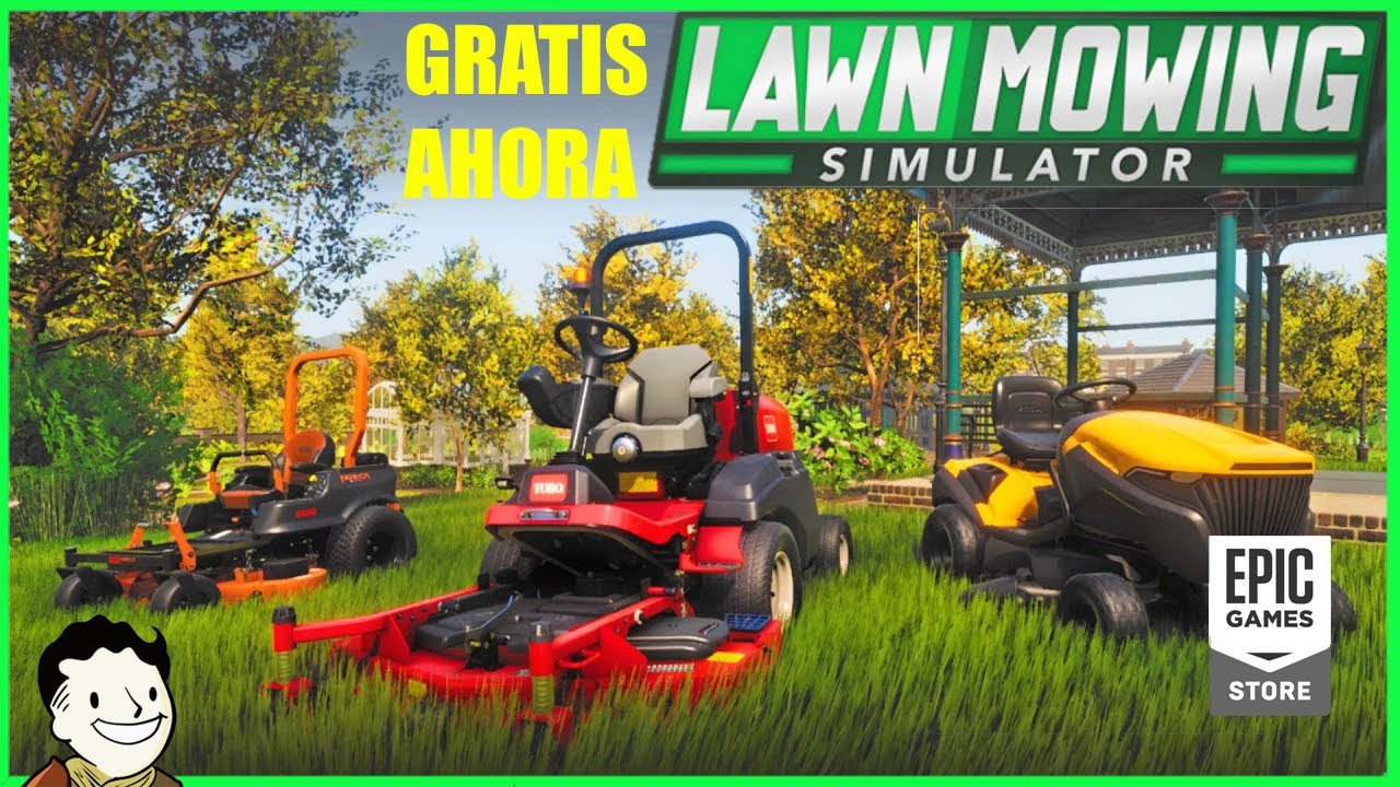 Lawn Mowing Simulator GRATIS en la EPIC GAMES STORE! YouTube