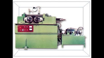 NCT THREAD ROLLING MACHINE FOR BAR BOLT ROD ROUND sales@nationalcuttingtools com CALL+919888210800