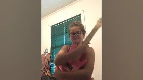 Playing the guitar when I know Im bad at it