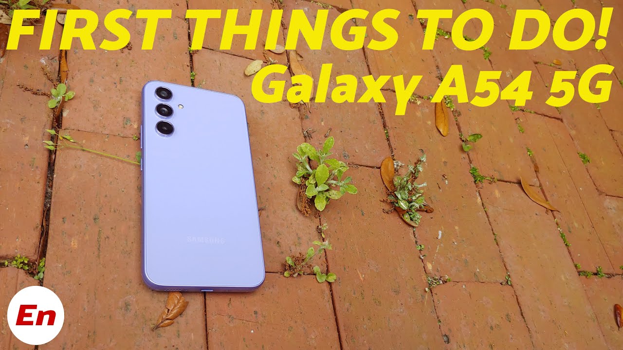 Samsung Galaxy A54 5G - Beginner's Guide 