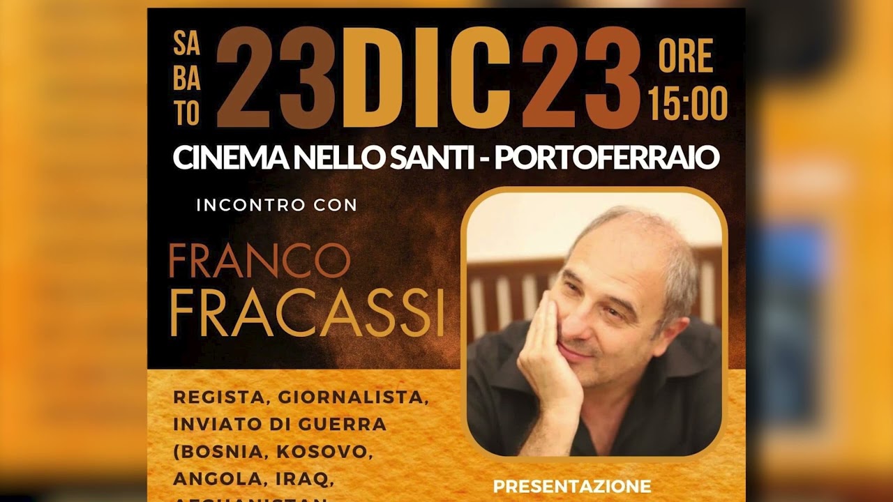 il 23 dicembre incontro alla de laugier con franco fracassi