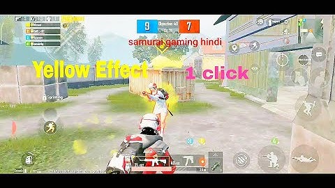 How to change damage effect yellow||Pubg mobile