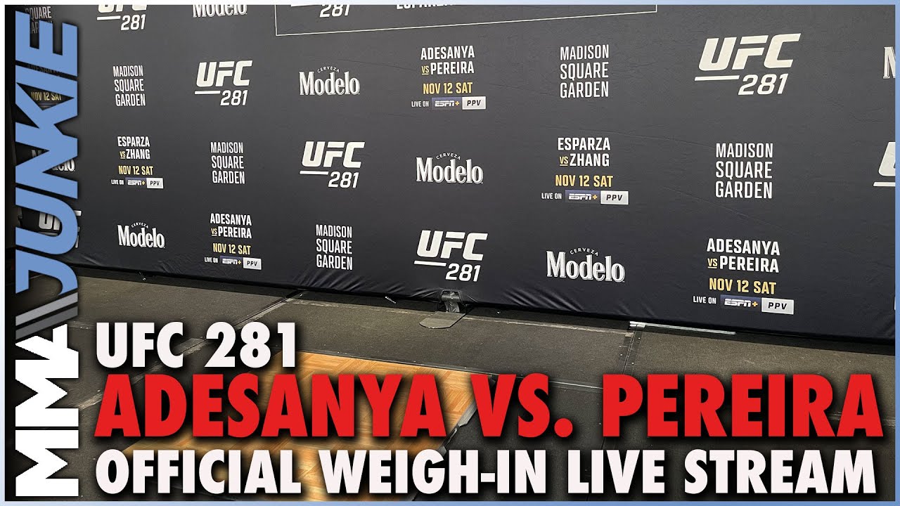 UFC 281: Adesanya vs. Pereira Official Weigh-in – MMA Junkie