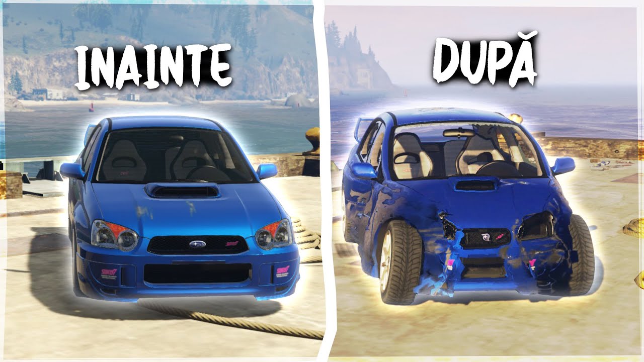 Mi-a furat mașina și a făcut accident! - FiveM