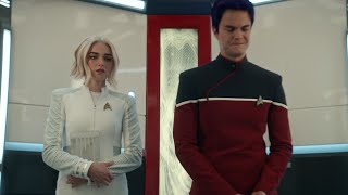 Boimler Is Suspicious About Spock's Behavior + Moment With Chapel - Star Trek Strange New Worlds E7