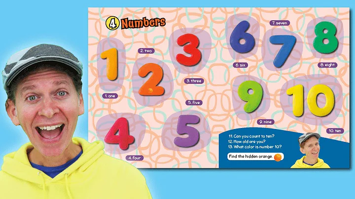 Numbers 1-10 | My First 100 Words With Matt Book | Chapter 4 | Dream English Kids