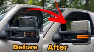 Silverado & Sierra Tow Mirror Upgrades  Boost Auto LED Lights & Paint Match