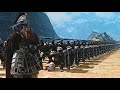 Dwarves of the iron hills vs goblins of moria  30000 unit lord of the rings cinematic battle