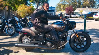 HandsOn! 2025 Indian Scout Bobber Limited First Look & Startup!