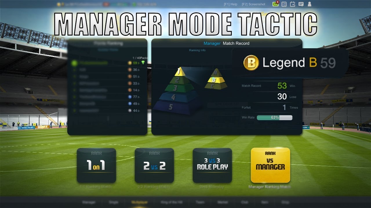 fifa online 3 tactic manager  2022  11 WIN STREAK LEGENDARY MANAGER MODE TACTIC  - FIFA ONLINE 3 강화성공! เปิดแพค!