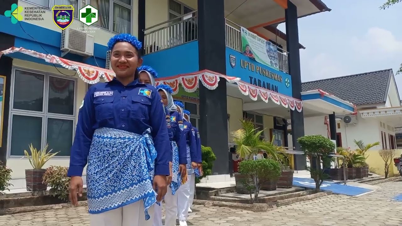 Tari CTPS (Cuci Tangan Pakai Sabun) UPTD Puskesmas Taraman