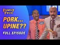 PORK... UPINE??? Best answer Steve Harvey has ever heard on Family Feud?! (Full Episode)