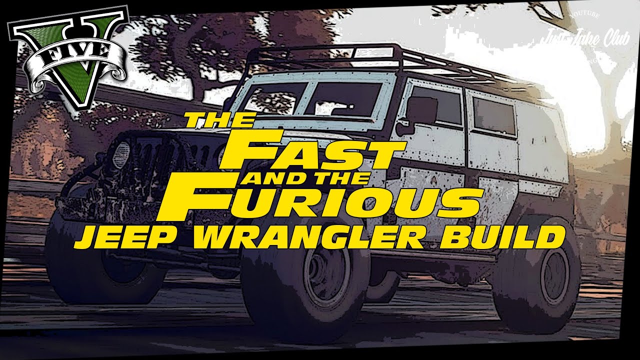 Fast & Furious 7 | Jeep Wrangler | GTA V Car Build Tutorial (MESA) - YouTube