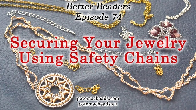 Safety Chain with Magnetic Clasps - Protect Your Bracelets at The Bead  Gallery, Honolulu 