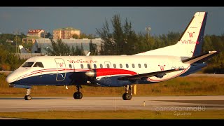 Western Air&#39;s Last Saab 340 | C6-KID