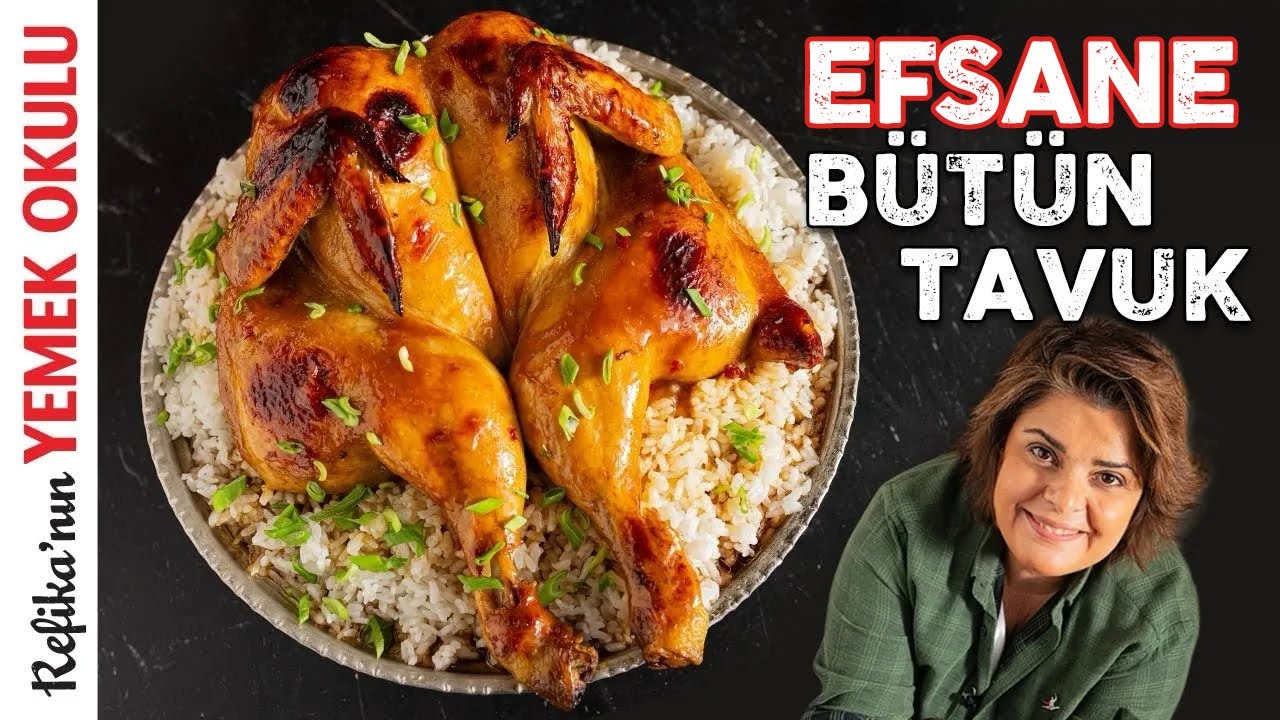 Fırında Tavuğun En Lezzetli Hali!????| İftarlık Portakal Soslu Bütün Tavuk Tarifi | Ramazan Yemekleri